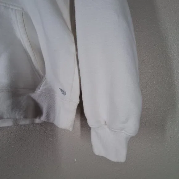 TNA Women Sport Suit White Hoodie Sweatpants Size S - Picture 3 of 11